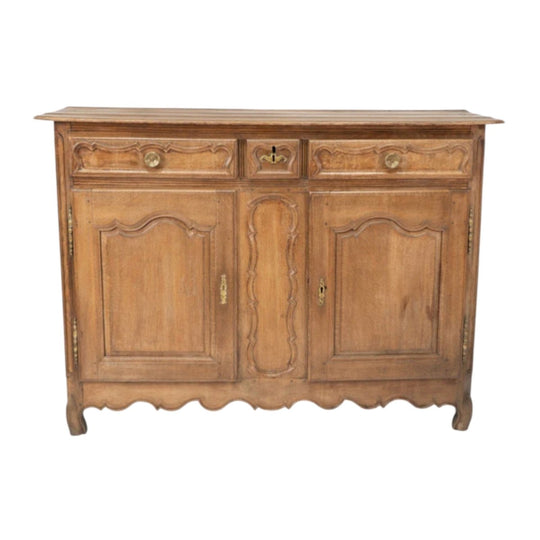 Beautiful Louis XVI Bleached Oak Buffet