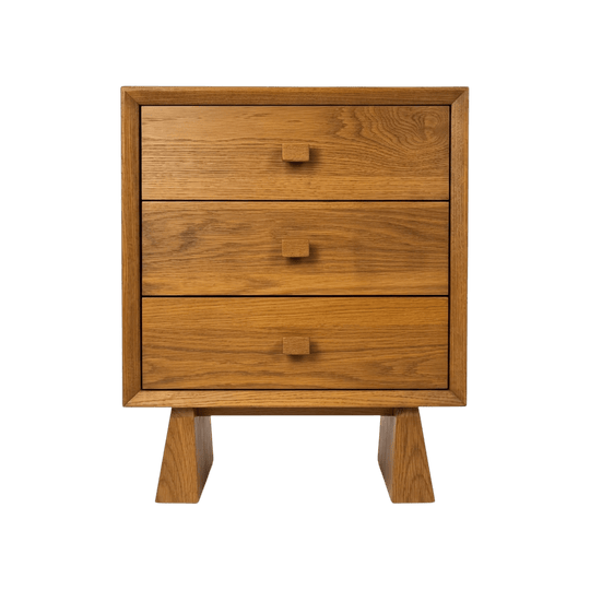 Bedside Table, 3 drawers by Cafe Lighting & Living