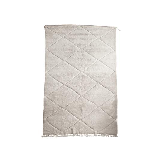 Large Beni Ourain Rug – Soft Cream | Handwoven Wool 3100 x 2000mm