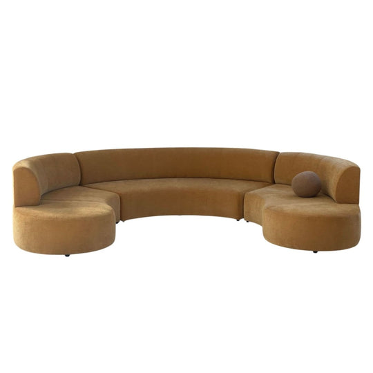 Bespoke Large Curved Modular Sofa