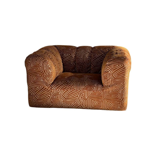 Bespoke Patterned Jumbo Armchair
