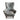 Bespoke Reupholstered Wingback Armchair – Professionally Restored | Bazaa | Designer, Vintage and Antique Furniture