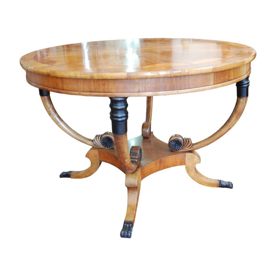 Biedermeier Revival round table