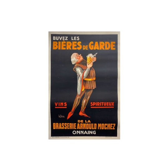 Bieres de Garde - Vintage Poster