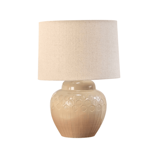 Bitossi Ceramic Table Lamp in Seta Glaze, c1981, Nora Fenton import