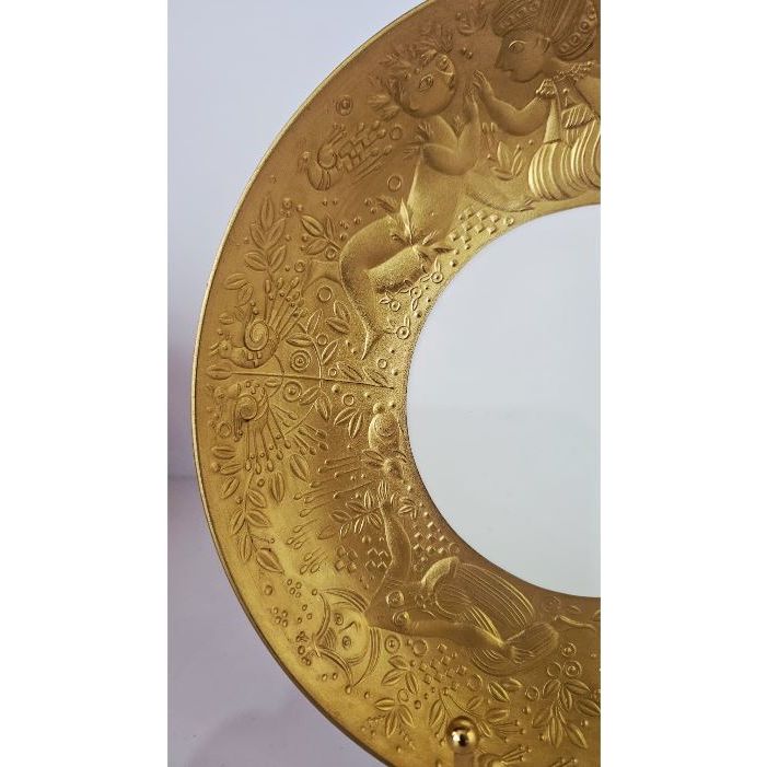 Bjorn Wiinblad for Rosenthal Studio-Linie Magic Flute Gold Porcelain Plate | Bazaa | Designer, Vintage and Antique Furniture