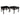 Black lacquered stools with open carving | Bazaa | Designer, Vintage and Antique Furniture