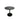 Black Round Tulip Table | Bazaa | Designer, Vintage and Antique Furniture