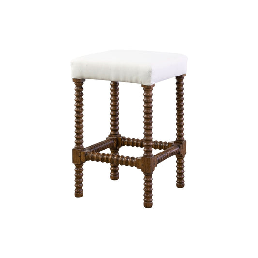 Bleached Barstool to Stockholm for Michael Stoll | Bazaa | Designer, Vintage and Antique Furniture