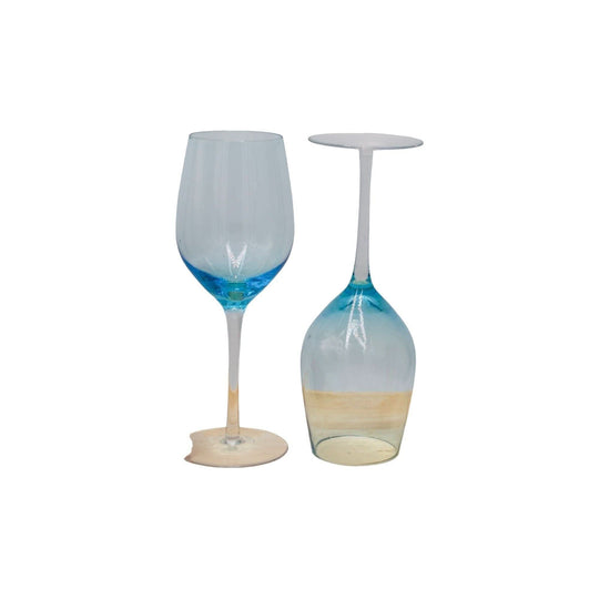 Blue Wine Glasses