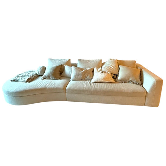 BoConcept Bergamo Sofa with Round Lounging Unit