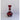 Bohemian Flashed Ruby Glass Vase - Bazaa