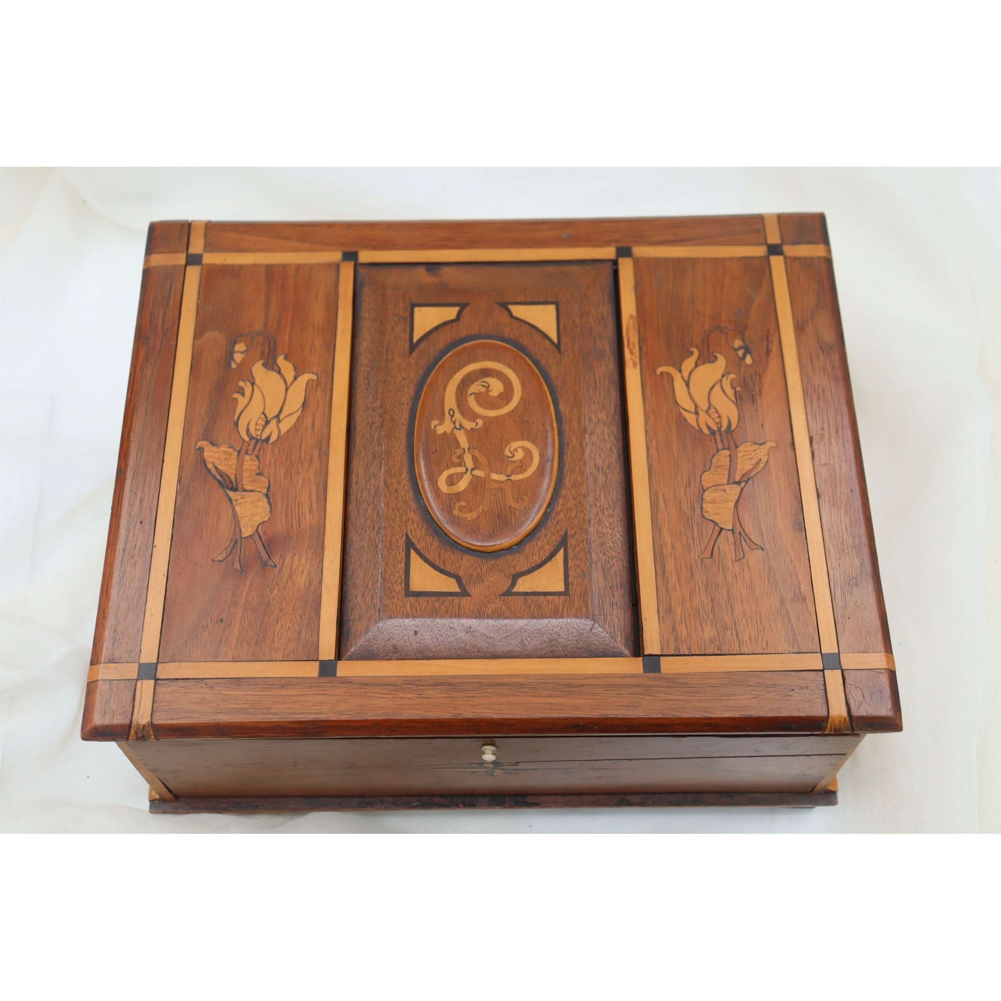 Shop Box made in Knockaloe internment camp Isle of Man 1916 | Bazaa