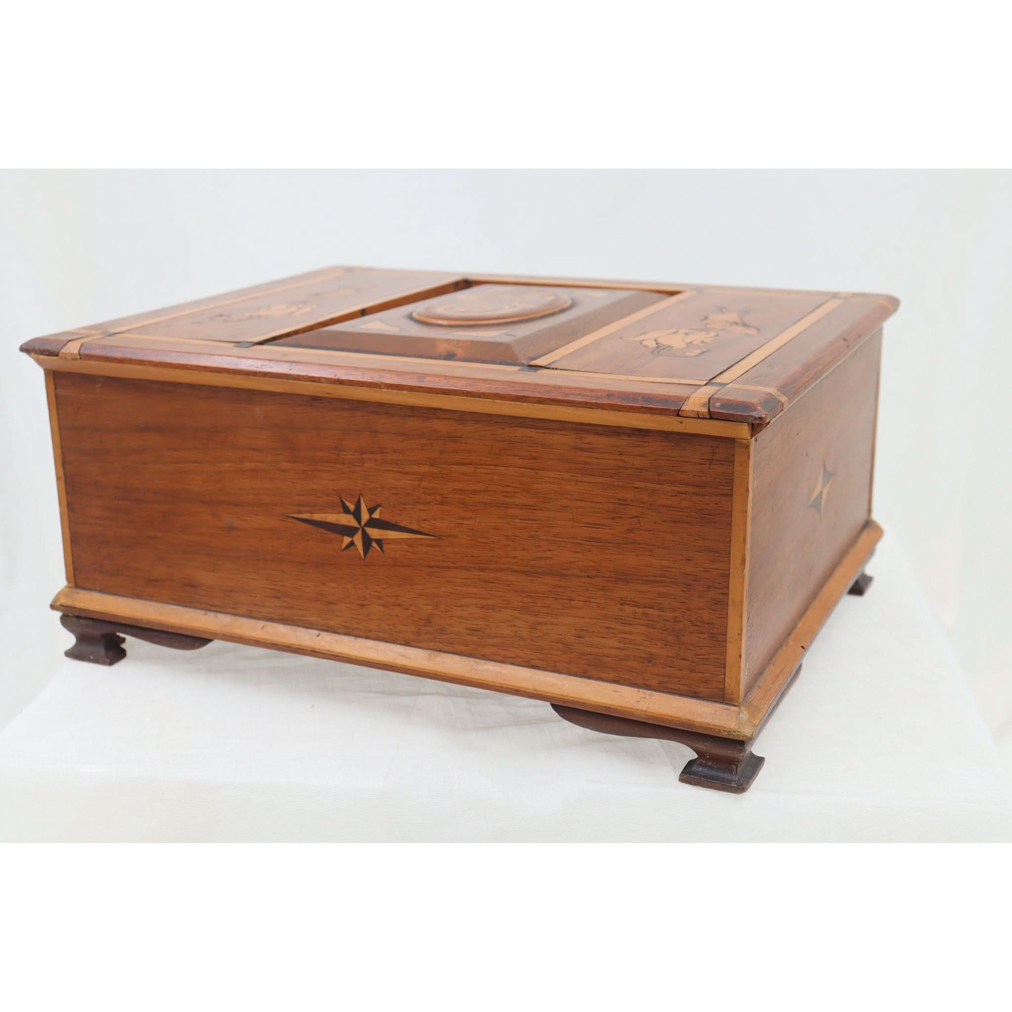 Shop Box made in Knockaloe internment camp Isle of Man 1916 | Bazaa