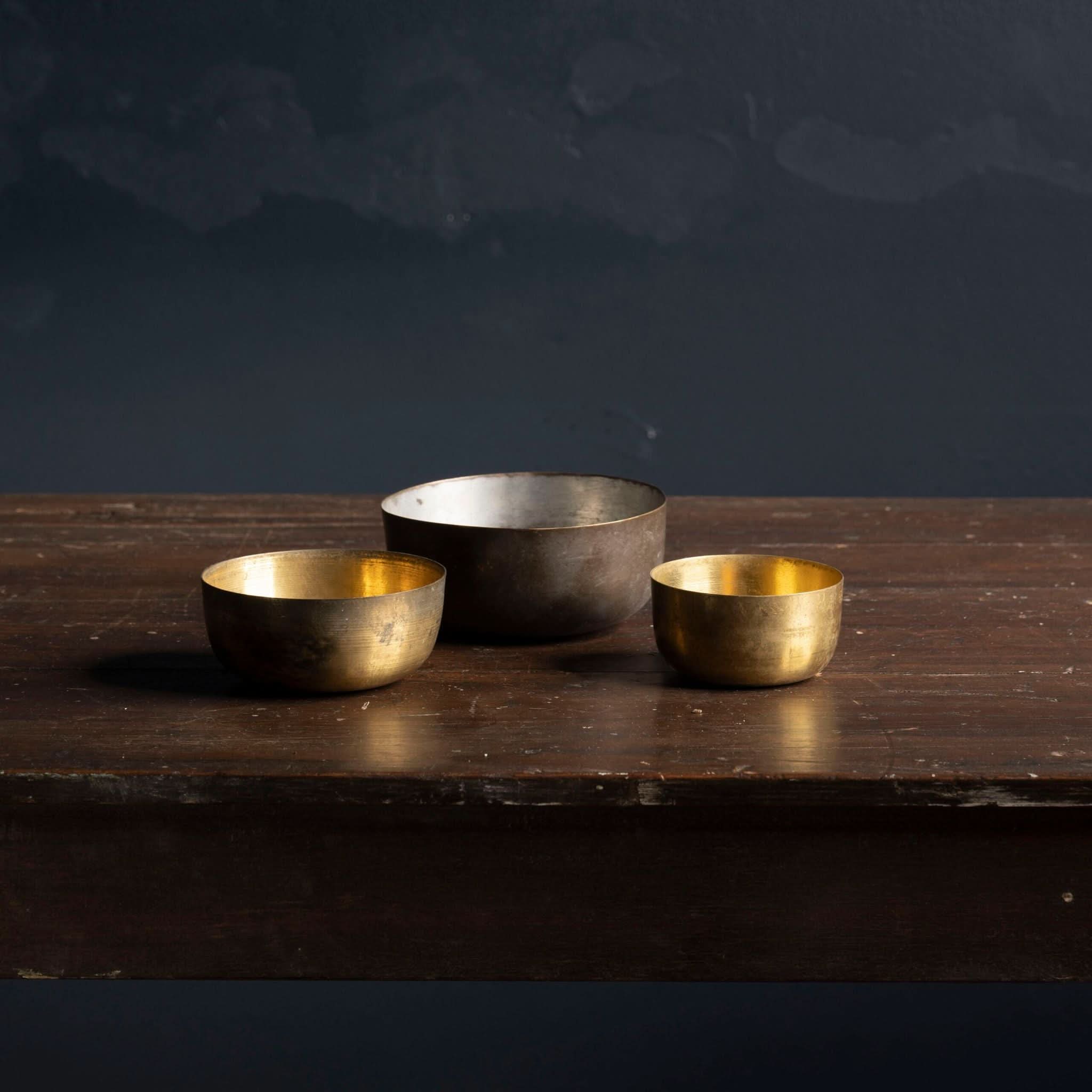 Brass bowls - assorted sizes | Bazaa | Designer, Vintage and Antique Furniture
