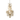 Brass Chandelier with Vintage French Crystal | Bazaa | Designer, Vintage and Antique Furniture