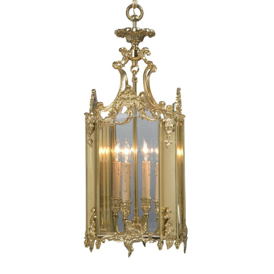 Brass Rococo Style Lantern