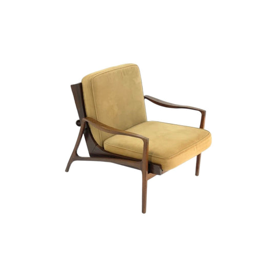 Brazilian Rosewood Lounge Chairs by Liceu de Artes e Oficios, Brazil c1950. Eternity Design Collections