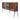 Brazilian Rosewood Narrow Sideboard with Scissor Legs and Glass Sliding Doors | Bazaa | Designer, Vintage and Antique Furniture