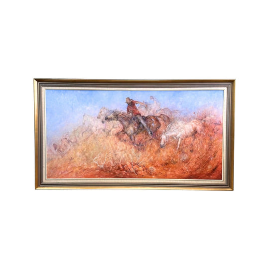 Bringing in the horses -Brian Nunan (1932 -)