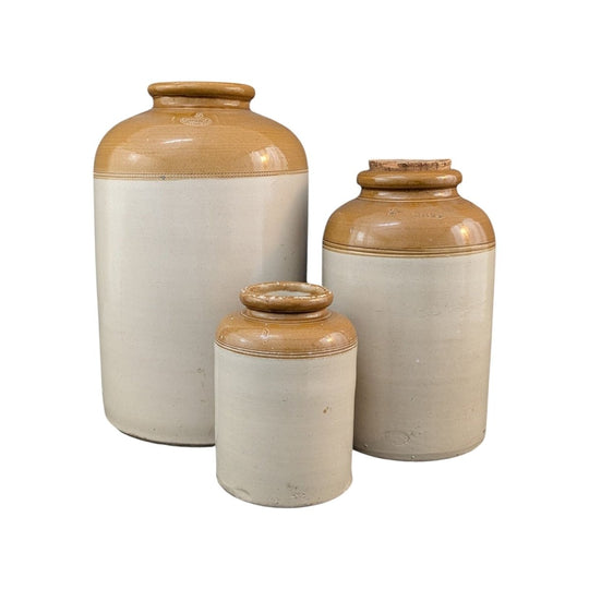 Bristol Glazed Bung Jars | R Fowler Sydney