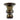 Bronze Brown ceramic urn shape vase - Bazaa