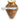 Brown and white Pottery Vase with glaze drip pattern - Bazaa