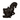 Brown ceramic horse with drip details | Bazaa | Designer, Vintage and Antique Furniture