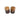 Brown Glaze Drip Salt & Pepper Shaker Set - Bazaa