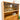 Brown Laminate Drinks Cabinet