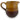 Brown Stripe Ceramic Jug - Bazaa