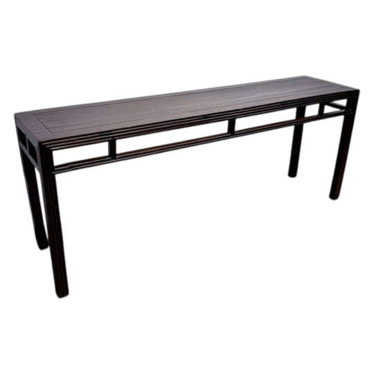 Brown Wooden Console