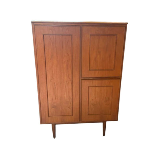 'Burgess Furniture' Dresser with metal hardware