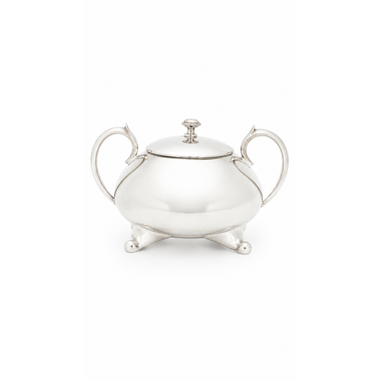 Vintage EPNS Silver Plate Sugar Bowl Dish