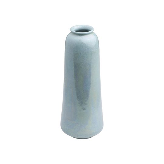 Ruskin Pottery Slender Pale Blue Glazed Vase