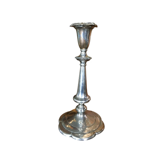 Sheffield silver candlestick, c.1820