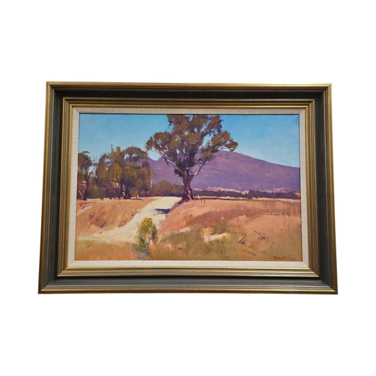 Framed Australian Oil on Canvas Painting Signed by Peter Smales
