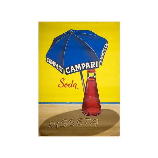 Campari Soda Beach Umbrella