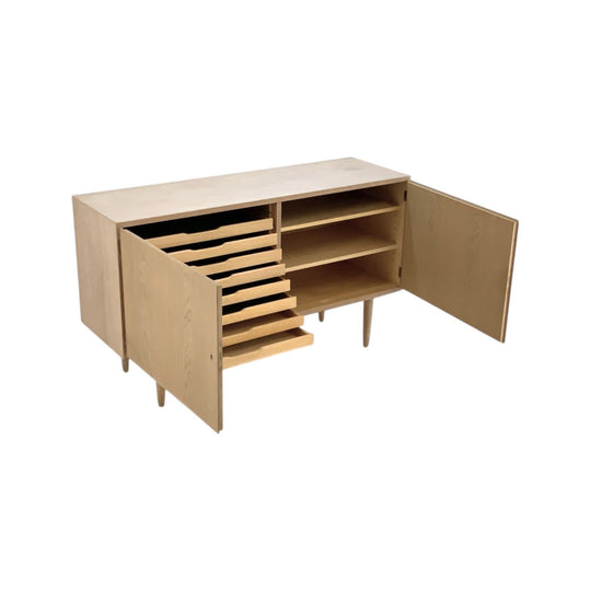 Carlo Jensen for Poul Hundevad Oak Sideboard
