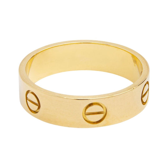 Cartier 18kt Yellow Gold 'Love' Ring