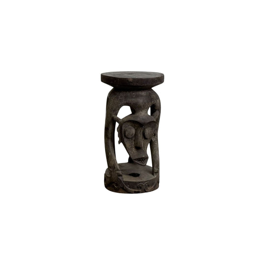 Carved Borneo Tribal Stool