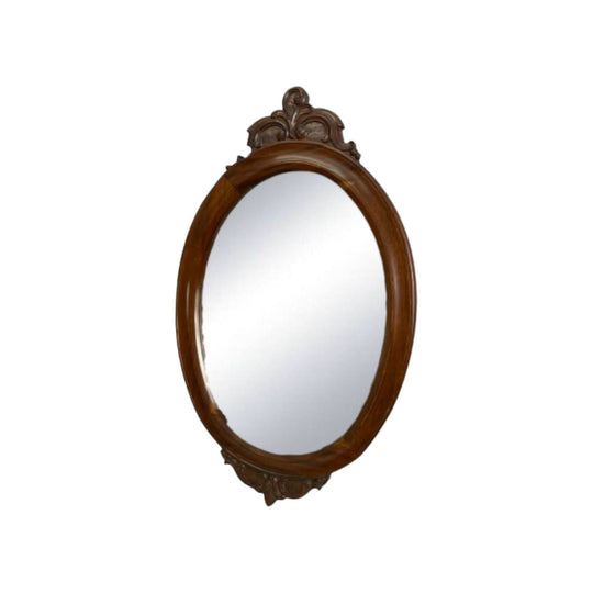 Carved Timber Mirror