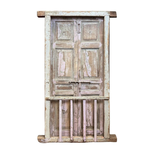 Carved Window with Canopy