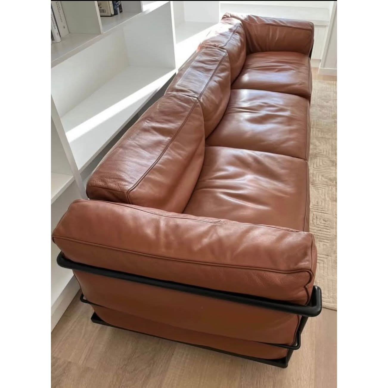 Cassina LC3 3 - Seater Lounge by Le Corbusier, Pierre Jeanneret, and Charlotte Perriand | Bazaa | Designer, Vintage and Antique Furniture