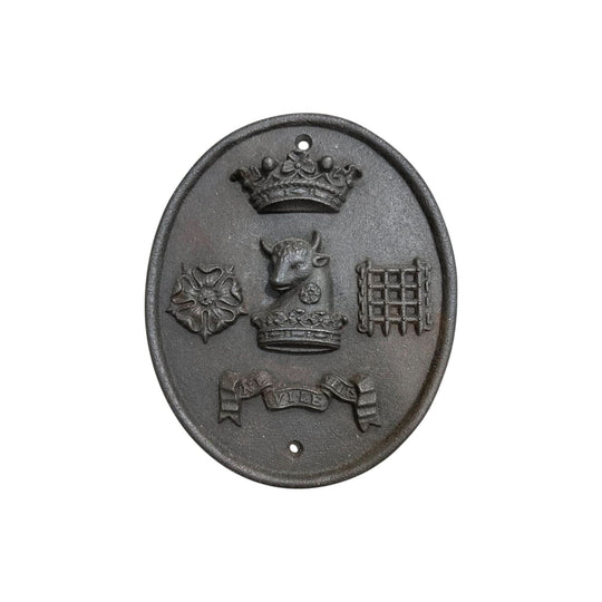 Cast iron plaque c.1860