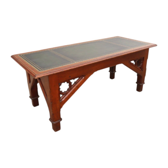 Cedar Gothic library or sofa table