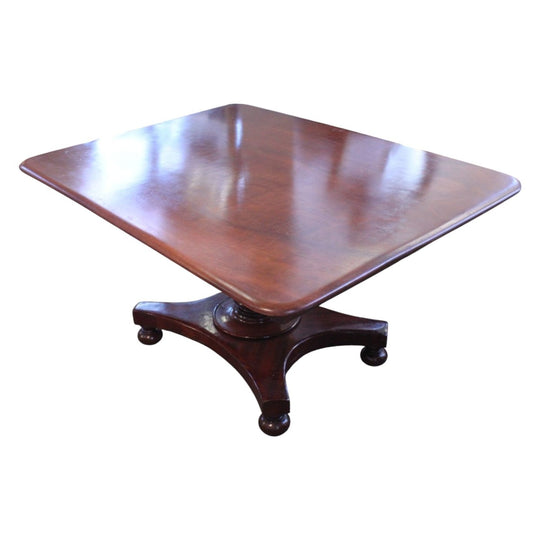 Cedar tilt top table