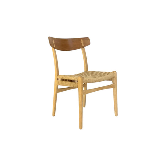 CH23 Teak and Oak Dining Chair by Hans Wegner for Carl Hansen and Son