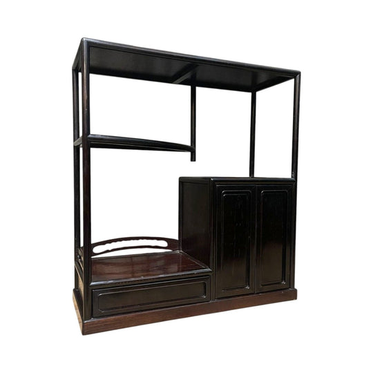 Cha Dana, Midcentury Japanese Tea Cabinet - Rosewood