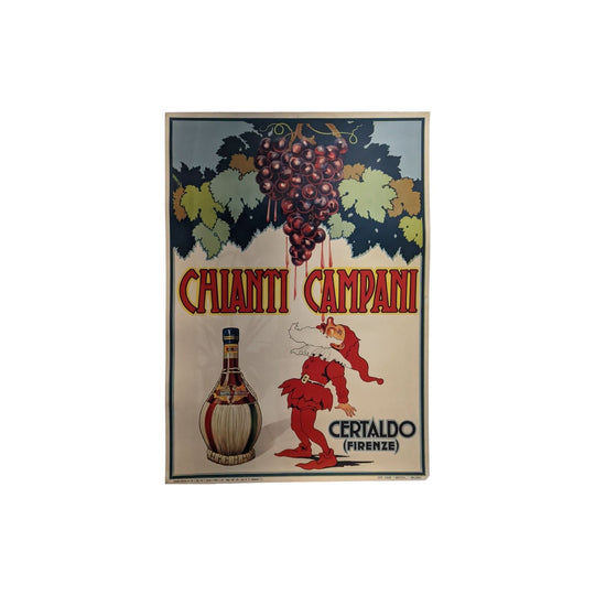 Chianti Campani - Vintage Poster